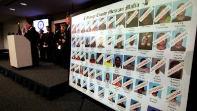 La poderosa Mafia Mexicana controla todo el tráfico de drogas en las cárceles de California, según informaron las autoridades estadounidenses./Foto: Twitter Telemundo.