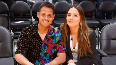 'Chicharito' y Sarah Kohan se casaron en 2019.