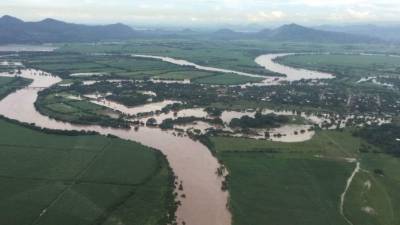 Inundaciones por frente frío en el territorio Nacional.