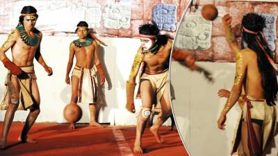 En la cultura maya se le conoce como Pok Ta Pok, se practicaba desde el 1400 a. C. y se cree estuvo relacionado con sacrificios humanos. Foto de archivo/AFP