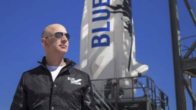 Jeff Bezos, fundador de Amazon y Blue Origin. EFE/EPA/BLUE ORIGIN