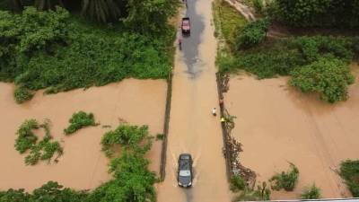 Habilitado el paso hacia la ciudad de Tocoa, Colón.