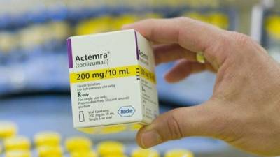 El tocilizumab, un medicamento contra la artritis, es el segundo tratamiento efectivo contra el covid 19, afirma un estudio británico./Twitter.