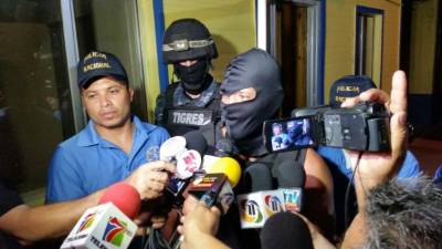 El empresario al momento de su liberación.