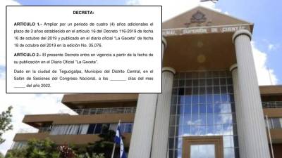 Congreso amplía decreto que limita la acción penal del Ministerio Público