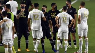 Inter de Miami y Atlanta United se solidarizan en contra del racismo y decidieron no jugar el partido.