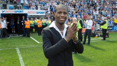 Juan Carlos García recibió un homenaje de su equipo, el Wigan, después de que se conociera la enfermedad que padecía.