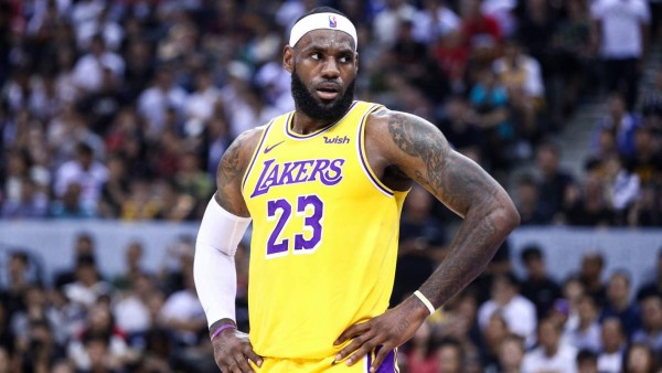 LeBron James es la figura de los Lakers de la NBA.
