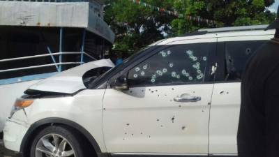 La familia se dirigía de Tocoa a San Pedro Sula cuando fue tiroteada por individuos armados el pasado jueves.