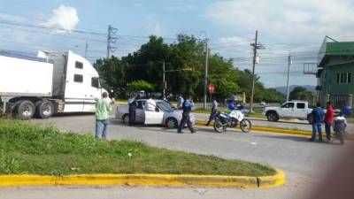La balacera se dio en la 27 calle del segundo anillo periférico.