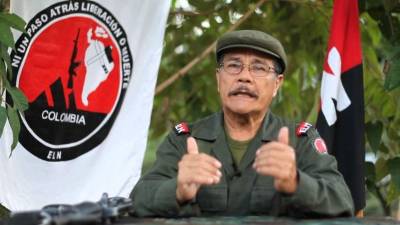 “Gabino”, máximo comandante del ELN.