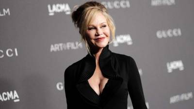 La actriz estadounidense Melanie Griffith (62).