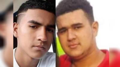 Los dos jóvenes iban en una motocicleta cuando fueron interceptados.