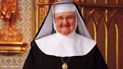 La Madre Angélica, fundadora del canal religioso EWTN.