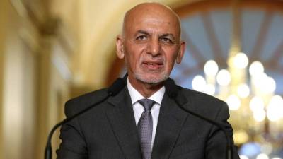 Ashraf Ghani, expresidente de Afganistán.