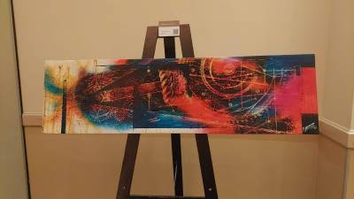 Exposición artística Trazos y pasos del Hotel Real Intercontinental