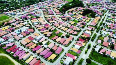 Solo un terreno, por pequeño que sea, en San Pedro Sula, su costo puede ser de un 1.5 A 2 millones de lempiras. FOTO: M. CUBAS.