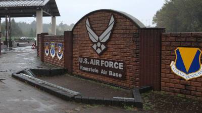 La Base Aérea de Estados Unidos en Ramstein, Alemania.