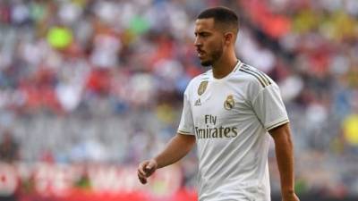 Eden Hazard es una de las máximas figuras en la zona de ataque del Real Madrid. Foto AFP.
