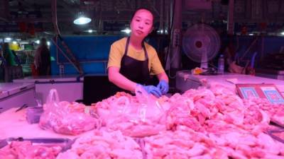China ha detectado rastros de coronavirus en varias carnes congeladas importadas desde América Latina./EFE.