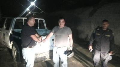 Los detenidos son Marco Antonio Reyes Santos y José Santos Arita Pineda.