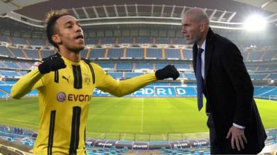 Zidane no quiere al atacante del Dortmund en el club blanco. Foto As.