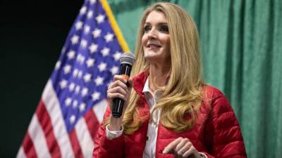 La senadora republicana, Kelly Loeffler, busca su reelección en Georgia para mantener el poderío de su partido en Washington DC./AFP.