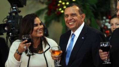 Rosa Elena Bonilla y Porfirio Lobo Sosa fue la pareja presidencial de Honduras de 2010 a 2014.