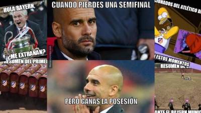 El Atlético de Madrid eliminó al Bayern Múnich de la final de la UEFA Champions League y las redes sociales no tardaron en reaccionar. Mira los mejores memes del partido.