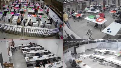 Video de la apertura de las maletas y kits de transmisión de resultados electorales.