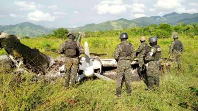 La droga fue sacada de la avioneta antes de que llegara la Fuerza Xatruch.