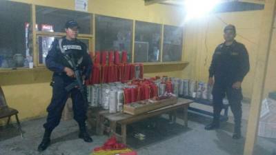 El producto está valorado en cien mil lempiras.