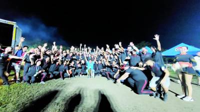 La banda independiente Tecno Sampedrano ganó el primer lugar de la categoría Premier. Fotos: Moisés Valenzuela.