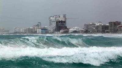 La probabilidad de un huracán grande en la zona del Caribe baja a un 28% cuando el promedio histórico es del 42%. foto.EFE