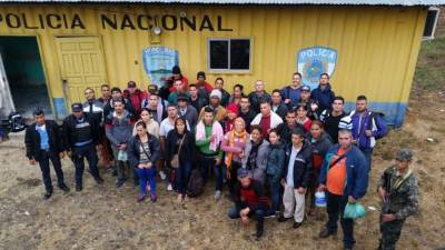 Una veintena de cubanos detenidos en la frontera con Guatemala.
