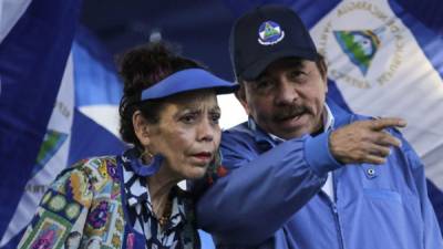 Ortega y Murillo han emprendido una cacería contra opositores que ha sido rechazada por la Comunidad Internacional./AFP.