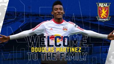 Douglas Martínez fue anunciado como nuevo fichaje del Real Monarchs.