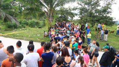 Los menores fueron asesinados en plena calle de la colonia Las Cascadas.
