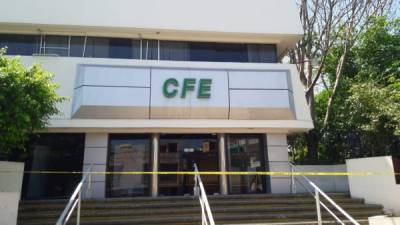 Las oficinas de la CFE. Foto referencial/Twitter