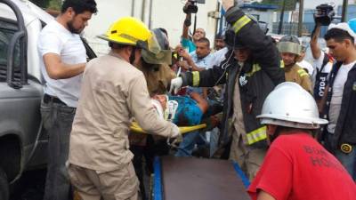 Ambos heridos fueron llevados al hospital Mario Catarino Rivas.