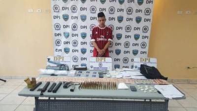 En la imagen, el detenido: Kevin Alexander Hernández Montenegro.