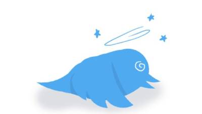 El conocido pajarito azul ha dejado de volar, por el momento.