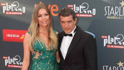 Antonio Banderas y Nicole Kimpel