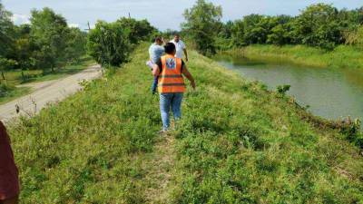 En el sector de los bajos ya se reportan varias filtraciones por el río Chamelecón.