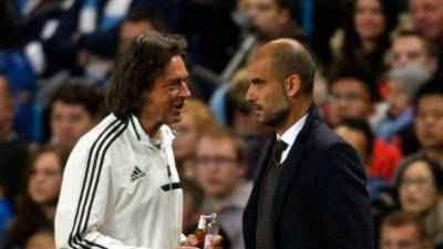 No es la primera vez que Guardiola se pelea con el cuerpo técnico del Bayern Múnich.