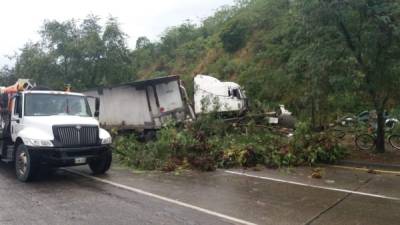 El clima pudo haber sido un factor que contribuyera al accidente.