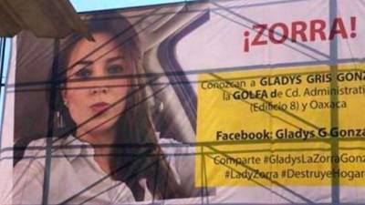 Una mujer utilizó un anuncio publicitario para exponer a la supuesta amante de su esposo.