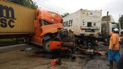 Afortunadamente no hay víctimas mortales del impacto entre ambos cabezales.