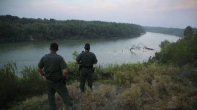 La frontera natural que divide gran parte de la frontera entre México y Texas puede desaparecer por el cambio climático./AFP archivo.