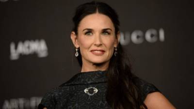 La famosa actriz Demi Moore